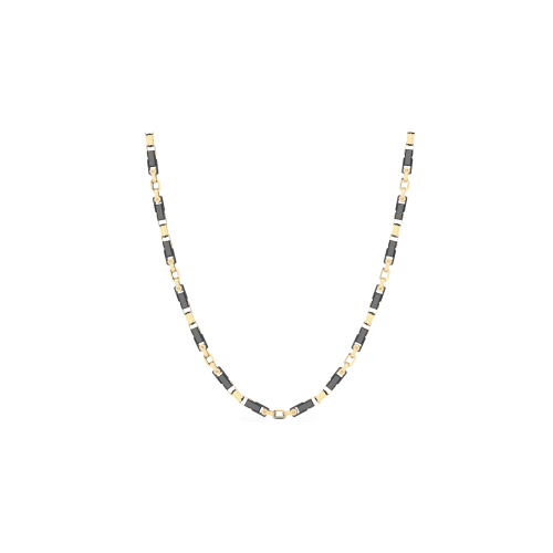 Accedi alla scheda di Zancan COLLANA ZANCAN IN ORO 18KT E CERAMICA NERA - KC061G-N