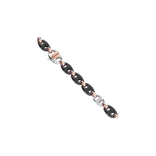 Accedi alla scheda di Zancan COLLANA ZANCAN IN ORO 18KT, CERAMICA NERA E DIAMANTI - KC063R-N