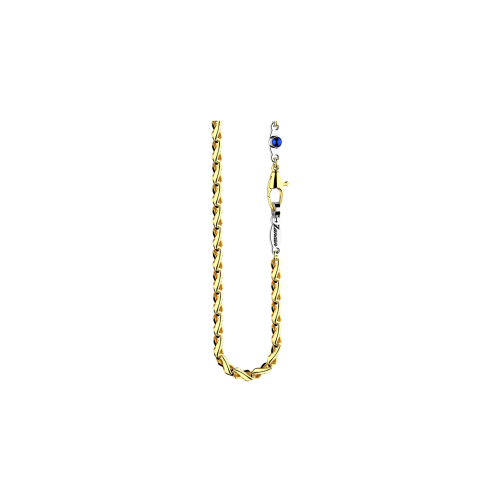 Accedi alla scheda di Zancan COLLANA ZANCAN IN ORO 18KT CON DIAMANTI E ZAFFIRI - UC073GB