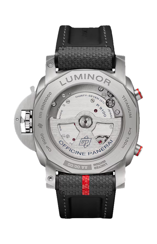 Accedi alla scheda di Panerai LUMINOR CHRONO FLYBACK LUNA ROSSA TITANIO - LIMITED EDITION - PAM01654