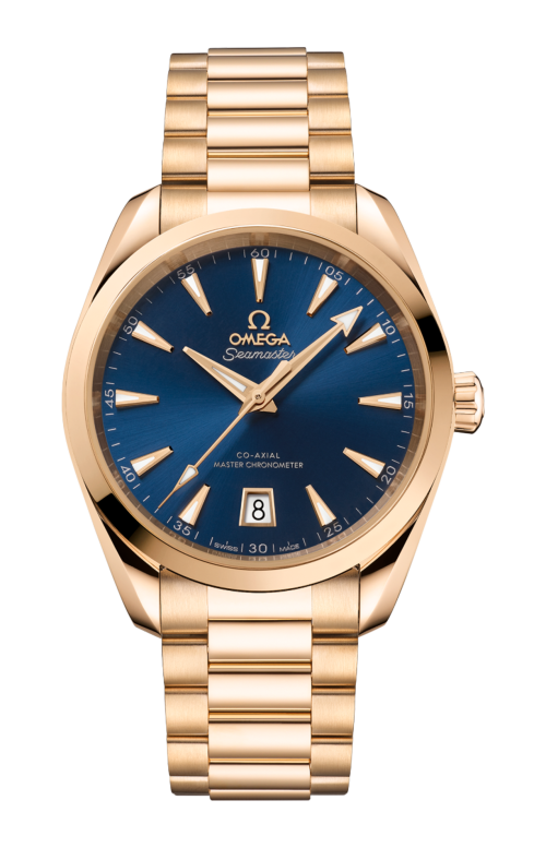 Accedi alla scheda di Omega SEAMASTER AQUA TERRA 150M 38 MM, ORO MOONSHINE&trade; SU ORO MOONSHINE&trade; - 220.50.38.20.03.001