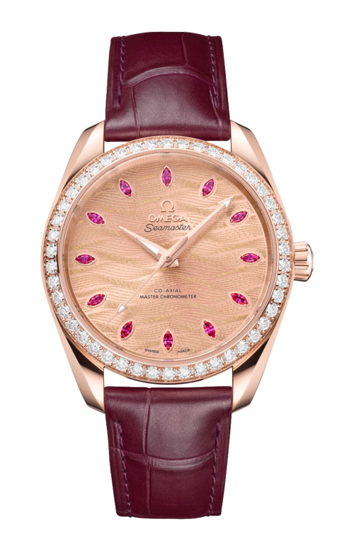 Accedi alla scheda di Omega SEAMASTER AQUA TERRA 150M 38 MM, ORO SEDNA&trade; SU PELLE - 220.58.38.20.99.007