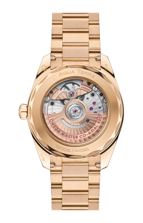 Accedi alla scheda di Omega SEAMASTER AQUA TERRA 150M 38 MM, ORO MOONSHINE&trade; SU ORO MOONSHINE&trade; - 220.55.38.20.99.002