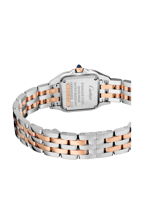 Accedi al prodotto correlato Cartier PANTH&Egrave;RE DE CARTIER MODELLO PICCOLO, ORO ROSA, ACCIAIO E DIAMANTI, QUARZO - W3PN0014