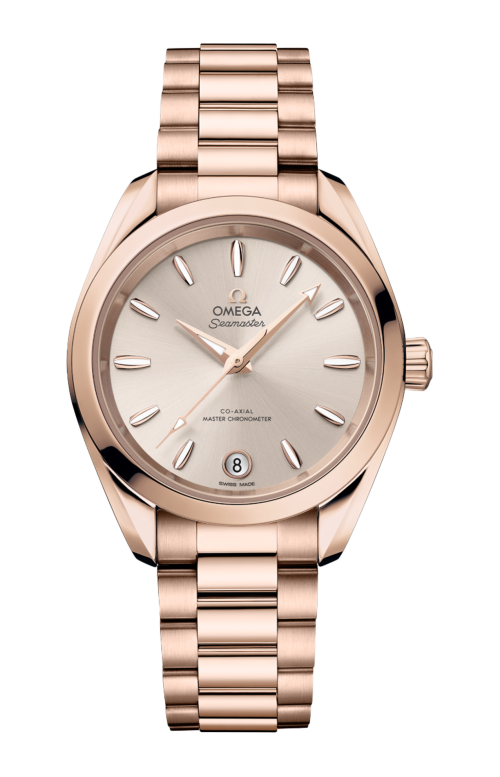 Accedi alla scheda di Omega SEAMASTER AQUA TERRA SHADES 34 MM, ORO SEDNA&trade; SU ORO SEDNA&trade; - 220.50.34.20.09.001