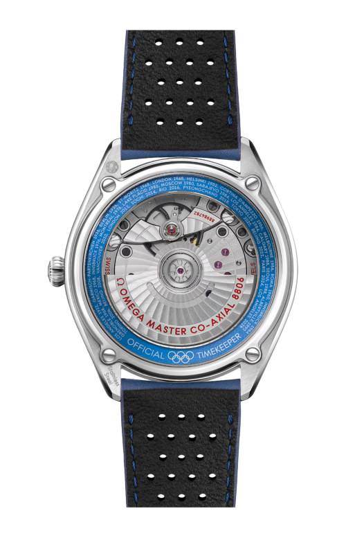 Accedi alla scheda di Omega SEAMASTER OLYMPIC OFFICIAL TIMEKEEPER 39,5 MM, ACCIAIO SU PELLE - LIMITED EDITION - 522.32.40.20.04.001