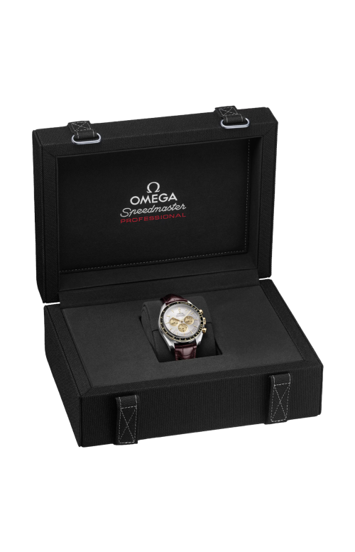 Accedi alla scheda di Omega SPEEDMASTER MOONWATCH PROFESSIONAL 42 MM, ACCIAIO-ORO MOONSHINE&trade; SU ALLIGATORE - 310.23.42.50.02.001
