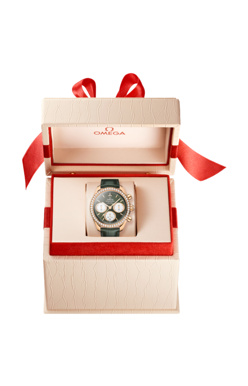 Accedi alla scheda di Omega SPEEDMASTER 38 MM, ORO MOONSHINE&trade; SU ALLIGATORE - 324.58.38.50.60.001