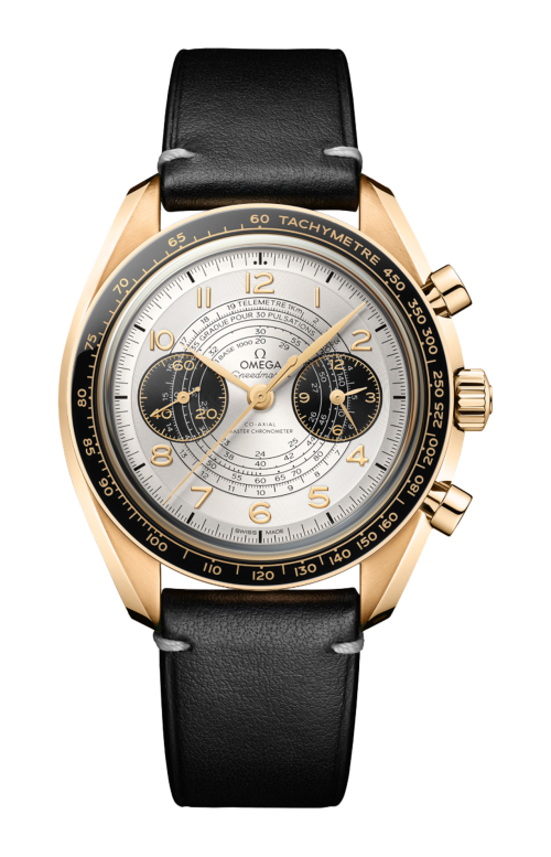 Accedi alla scheda di Omega SPEEDMASTER CHRONOSCOPE 43 MM, ORO MOONSHINE&trade; SU PELLE - 522.62.43.51.02.001