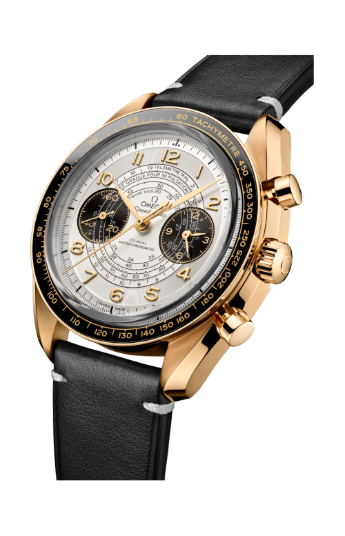 Accedi alla scheda di Omega SPEEDMASTER CHRONOSCOPE 43 MM, ORO MOONSHINE&trade; SU PELLE - 522.62.43.51.02.001