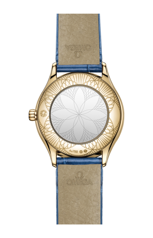 Accedi alla scheda di Omega DE VILLE MINI TR&Eacute;SOR 26 MM, ORO MOONSHINE&trade; SU ALLIGATORE - 428.58.26.60.04.002