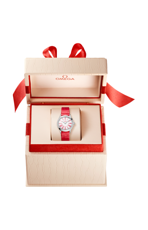 Accedi alla scheda di Omega DE VILLE MINI TR&Eacute;SOR 26 MM, ACCIAIO SU ALLIGATORE - 428.18.26.60.04.003