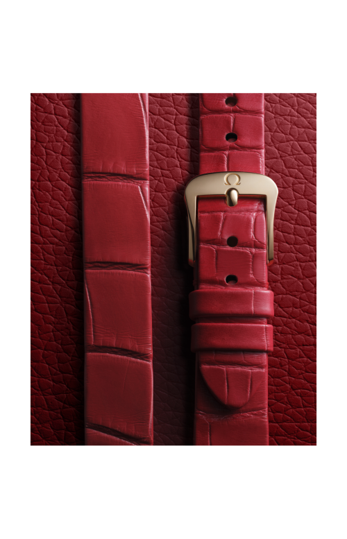 Accedi alla scheda di Omega DE VILLE MINI TR&Eacute;SOR 26 MM, ORO MOONSHINE&trade; SU ALLIGATORE - 428.58.26.60.04.003