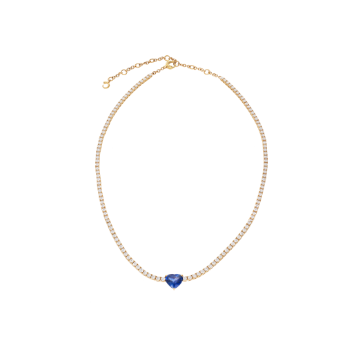 Accedi al prodotto correlato Bartorelli Italian Jewels GIROCOLLO TENNIS IN ORO ROSA CON ZAFFIRO BLU E DIAMANTI BIANCHI - 171-2301