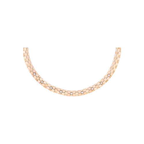 Accedi alla scheda di Chaumet CHAUMET - COLLANA BEE DE CHAUMET IN ORO ROSA CON PAV&Eacute; DI DIAMANTI - 085514