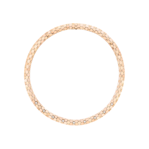 Accedi alla scheda di Chaumet CHAUMET - COLLANA BEE DE CHAUMET IN ORO ROSA CON PAV&Eacute; DI DIAMANTI - 085514