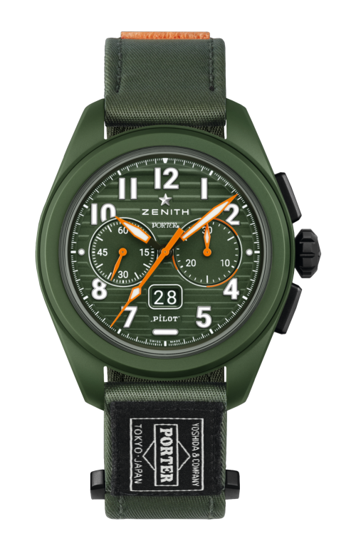 Accedi alla scheda di Zenith PILOT BIG DATE FLYBACK PORTER - LIMITED EDITION - 49.4001.3652/63.I001