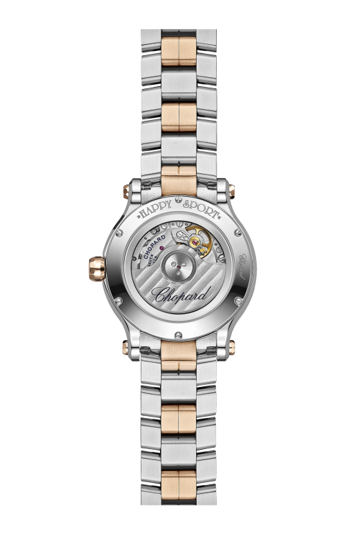 Accedi alla scheda di Chopard HAPPY SPORT 33 MM, AUTOMATICO, ORO ROSA ETICO, LUCENT STEEL&trade;, DIAMANTI - 278608
