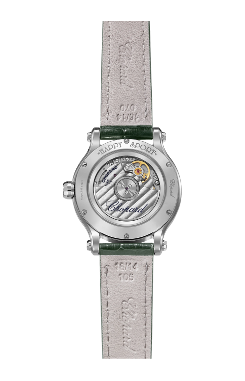 Accedi alla scheda di Chopard HAPPY SPORT 33 MM, AUTOMATICO, LUCENT STEEL&trade;, DIAMANTI - 278608