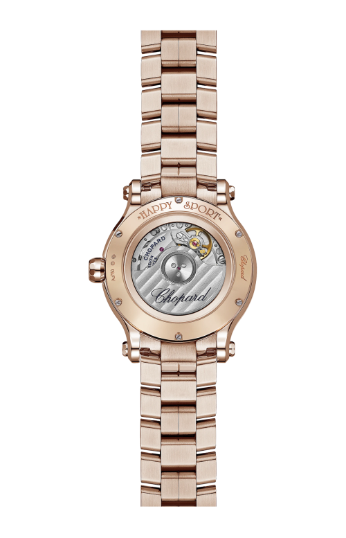 Accedi alla scheda di Chopard HAPPY SPORT 33 MM, AUTOMATICO, ORO ROSA ETICO, DIAMANTI - 275378