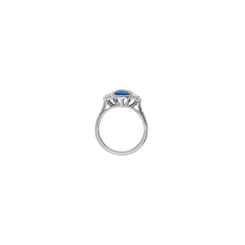 Accedi al prodotto correlato Bartorelli Italian Jewels ANELLO IN ORO BIANCO CON ZAFFIRO BLU CENTRALE, DIAMANTI LATERALI E SU META' GAMBO - 000-4911NS