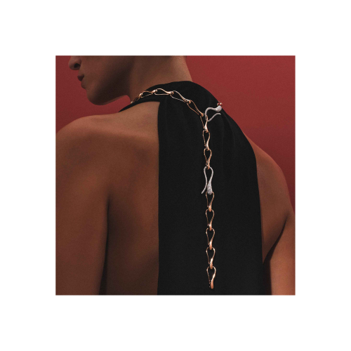 Accedi alla scheda di Dada Arrigoni CATENA ELIKA MAGLIE GRANDI CON PAVE - DEK02CARRDI