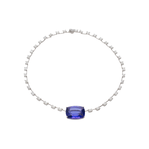 Accedi alla scheda di Bartorelli Italian Jewels COLLANA GIROCOLLO CON DIAMANTI E TANZANITE CENTRALE - GG/SG-U/A50F