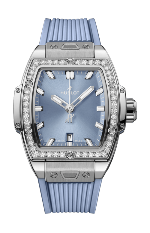 Accedi alla scheda di Hublot SPIRIT OF BIG BANG STEEL COAL BLUE DIAMONDS 32 MM - 682.SX.717B.RX.1204