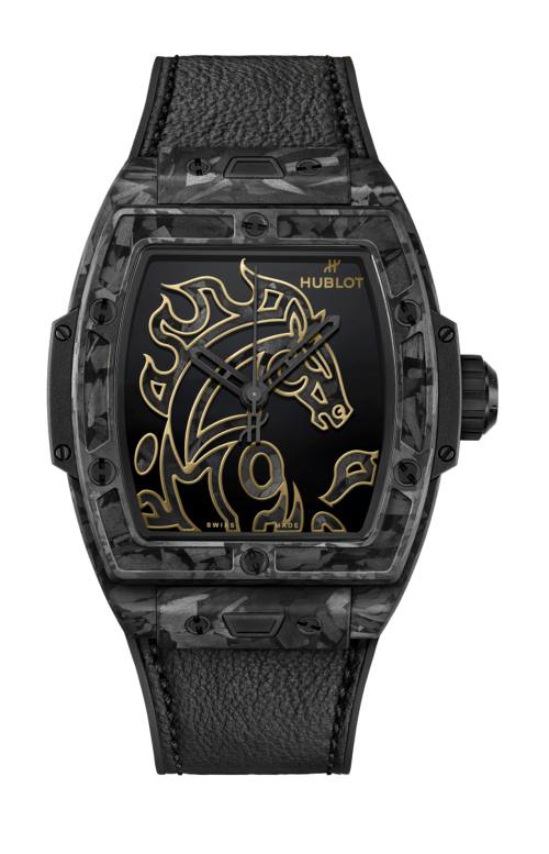 Accedi alla scheda di Hublot SPIRIT OF BIG BANG YEAR OF THE HORSE FROSTED CARBON 42 MM - LIMITED EDITION - 646.QK.1230.VR.CNY26