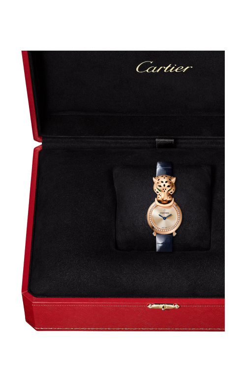 Accedi alla scheda di Cartier PANTH&Egrave;RE DE CARTIER MODELLO MINI, ORO ROSA E DIAMANTI, QUARZO - HPI01724