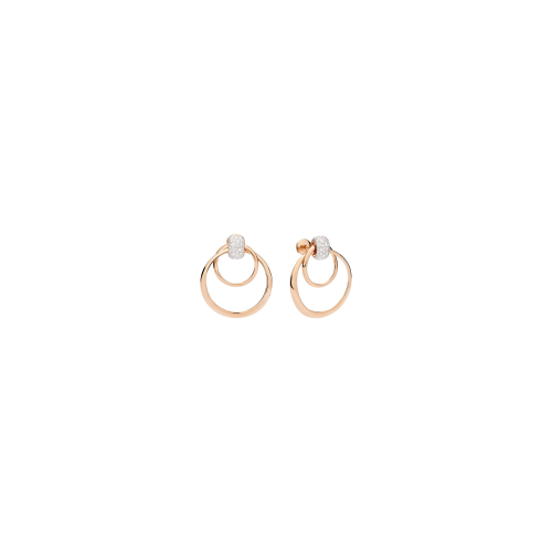 Accedi alla scheda di Pomellato ORECCHINI POMELLATO TOGETHER IN ORO ROSA E DIAMANTI - POC6011O7WHRDB000