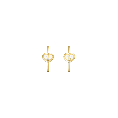 Accedi alla scheda di Chopard CHOPARD - ORECCHINI A CERCHIO HAPPY HEARTS, ORO GIALLO  ETICO, DIAMANTI - 83A192-0301