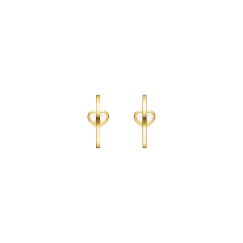 Accedi alla scheda di Chopard CHOPARD - ORECCHINI A CERCHIO HAPPY HEARTS, ORO GIALLO  ETICO, DIAMANTI - 83A192-0301