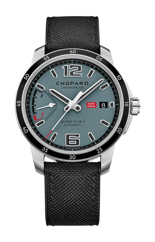 Accedi alla scheda di Chopard MILLE MIGLIA GTS POWER CONTROL GRIGIO-BLU - 2026 RACING EDITION 43 MM, AUTOMATICO, LUCENT STEEL&trade; - LIMITED EDITION - 168566-3022