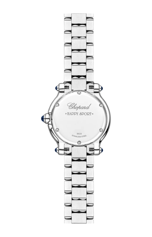 Accedi al prodotto correlato Chopard HAPPY SPORT THE FIRST 26 MM, QUARZO, LUCENT STEEL&trade;, DIAMANTI - 278633-3001