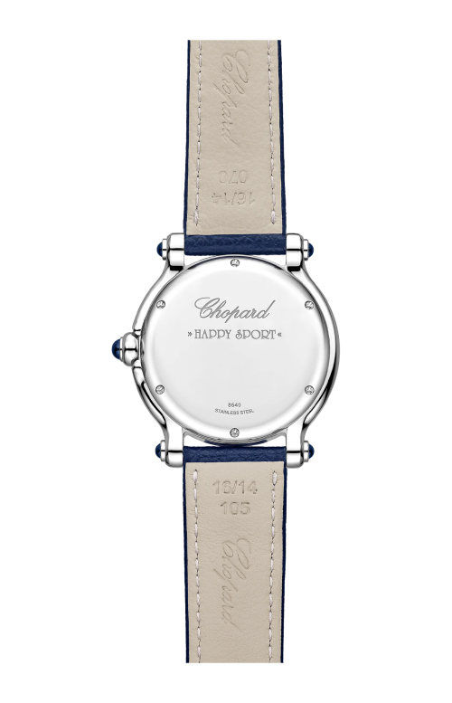 Accedi alla scheda di Chopard HAPPY SPORT THE FIRST 33 MM, QUARZO, LUCENT STEEL&trade;, DIAMANTI - 278640-3003
