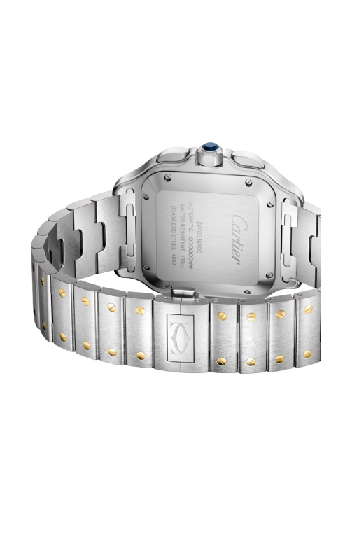 Accedi alla scheda di Cartier SANTOS DE CARTIER MODELLO GRANDE, ACCIAIO, ORO GIALLO, AUTOMATICO - W2SA0035