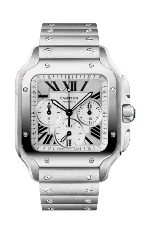 Accedi al prodotto correlato Cartier SANTOS DE CARTIER MODELLO GRANDE, ACCIAIO, AUTOMATICO - WSSA0083