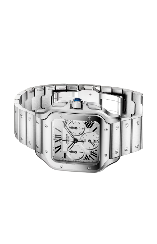 Accedi al prodotto correlato Cartier SANTOS DE CARTIER MODELLO GRANDE, ACCIAIO, AUTOMATICO - WSSA0083