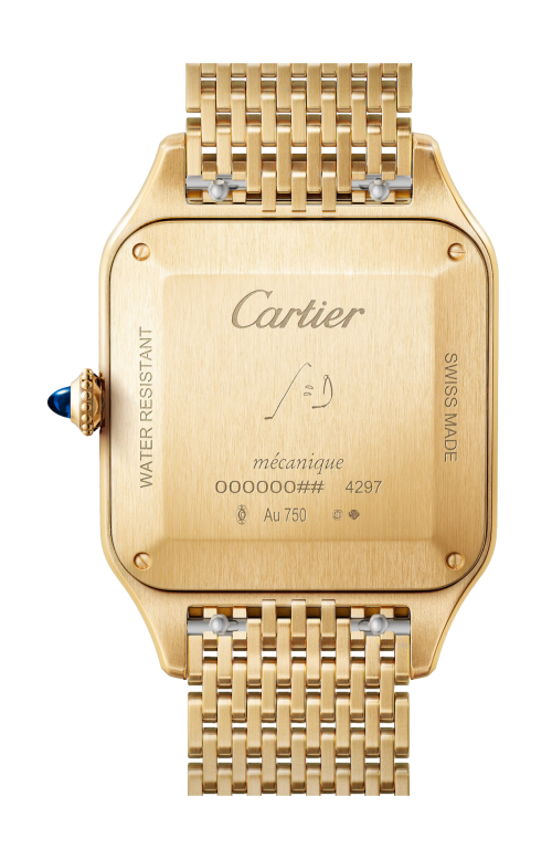 Accedi alla scheda di Cartier SANTOS-DUMONT MODELLO GRANDE, ORO GIALLO, MANUALE - WGSA0123
