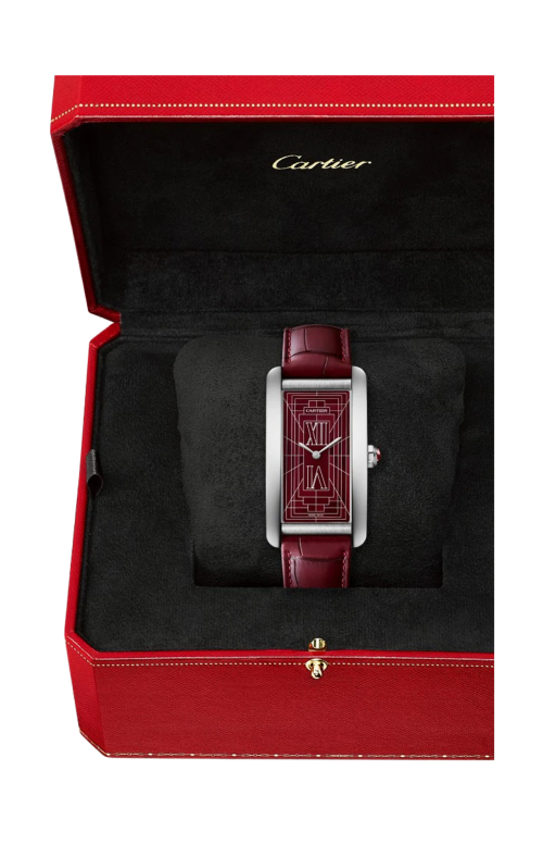 Accedi alla scheda di Cartier TANK AM&Eacute;RICAINE MODELLO GRANDE, PLATINO, AUTOMATICO - WGTA0371