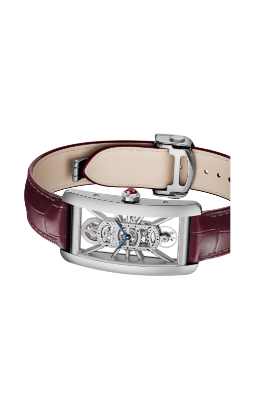 Accedi alla scheda di Cartier TANK AM&Eacute;RICAINE SCHELETRATO MODELLO GRANDE, PLATINO, MANUALE - WHTA0041
