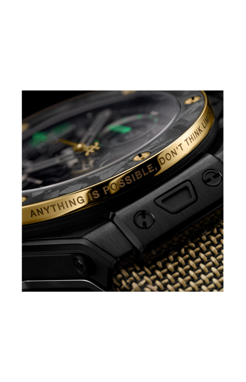 Accedi alla scheda di Hublot BIG BANG RELOADED USAIN BOLT CERAMIC CARBON 44 MM - LIMITED EDITION - 421.CQ.1140.NR.USB26