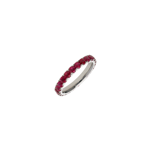 Accedi alla scheda di Bartorelli Italian Jewels ANELLO VERETTA IN ORO BIANCO E RUBINI - 093-FE-07