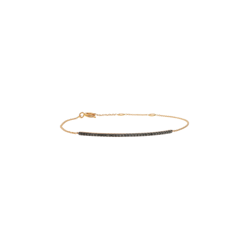 Accedi al prodotto correlato Bartorelli Italian Jewels BRACCIALE MORBIDO IN ORO ROSA CON BARRETTA IN PAV&Eacute; DI DIAMANTI NERI - 370-XB2713