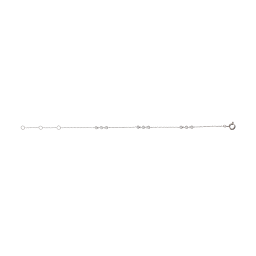 Accedi alla scheda di Bartorelli Italian Jewels BRACCIALE MORBIDO IN ORO BIANCO CON 9 DIAMANTI A INTERVALLO - 370-XB4148