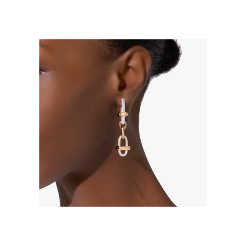 Accedi al prodotto correlato Pomellato ORECCHINI ICONICA IN ORO ROSA E PAV&Eacute; DI DIAMANTI - POC5061O7WHRDB000