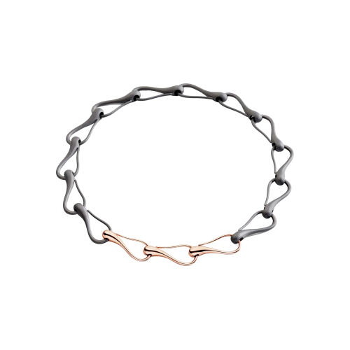 Accedi alla scheda di Dada Arrigoni CHOKER ELIKA MAGLIE GRANDI TITANIO & ORO - DEK23CATTRR