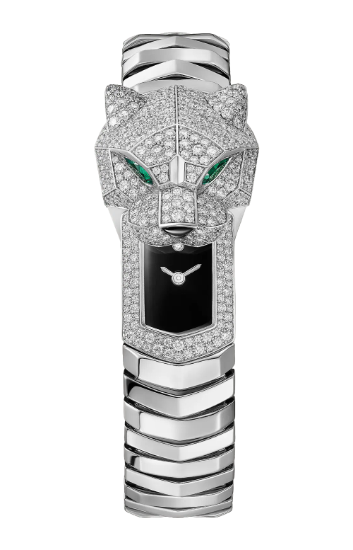 Accedi alla scheda di Cartier PANTH&Egrave;RE DE CARTIER, 38.2 MM, QUARZO, ORO BIANCO, DIAMANTI - HPI01741