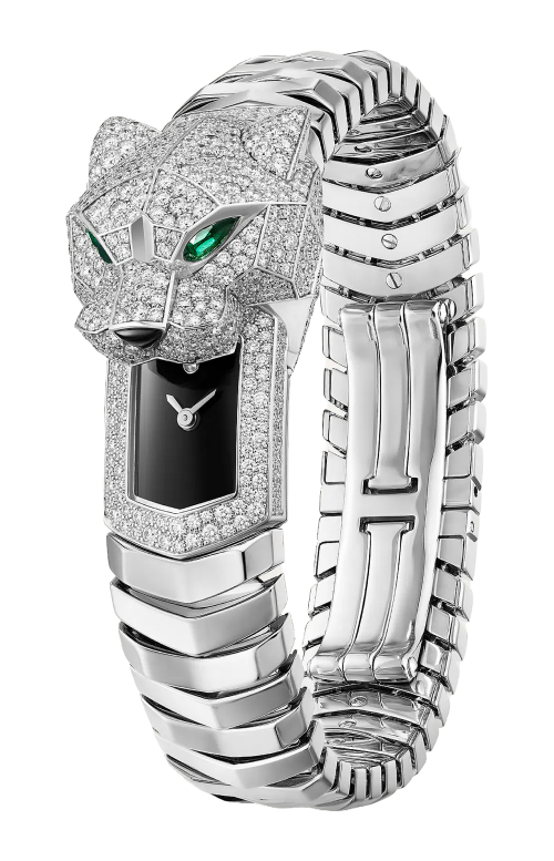 Accedi alla scheda di Cartier PANTH&Egrave;RE DE CARTIER, 38.2 MM, QUARZO, ORO BIANCO, DIAMANTI - HPI01741